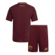 AS Roma Maglia Gara Casa Repliche 2024-25 Bambino Maniche Corte